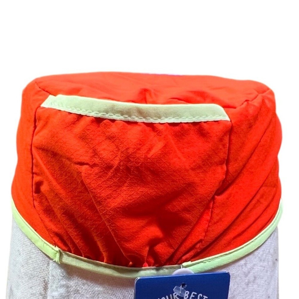Brooks Lightweight Packable Hat Red Pink‎ Teal Running Athletic NWT - Picture 4 of 11